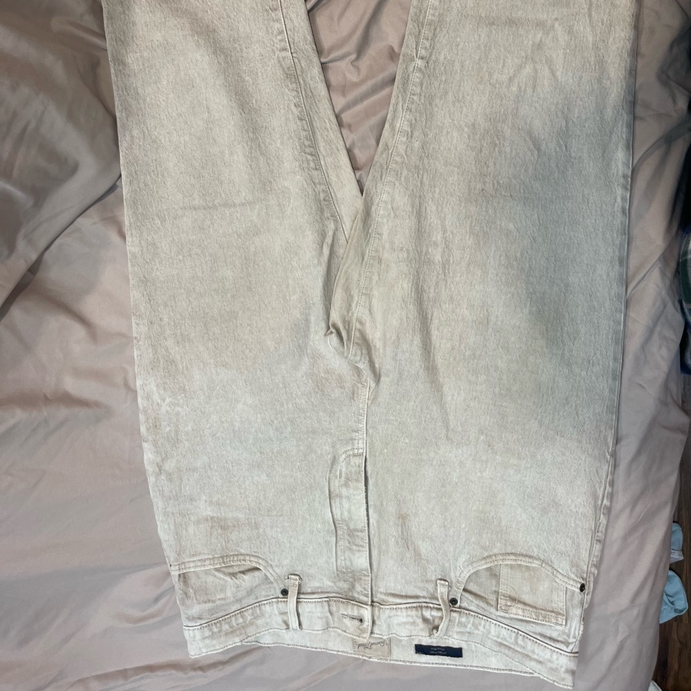 Universal threads Cream Denim Pants